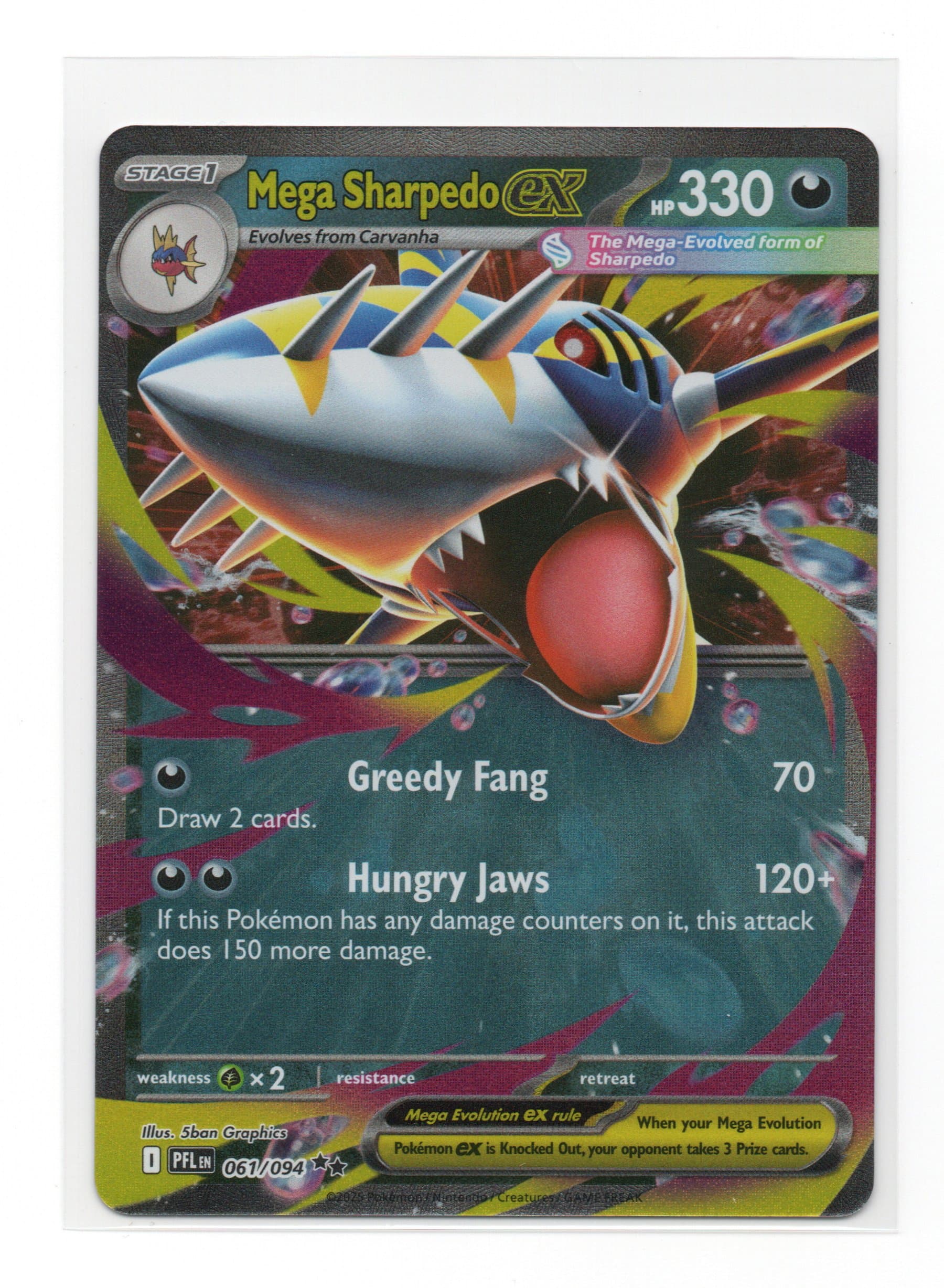 MEGA SHARPEDO EX - 061/094