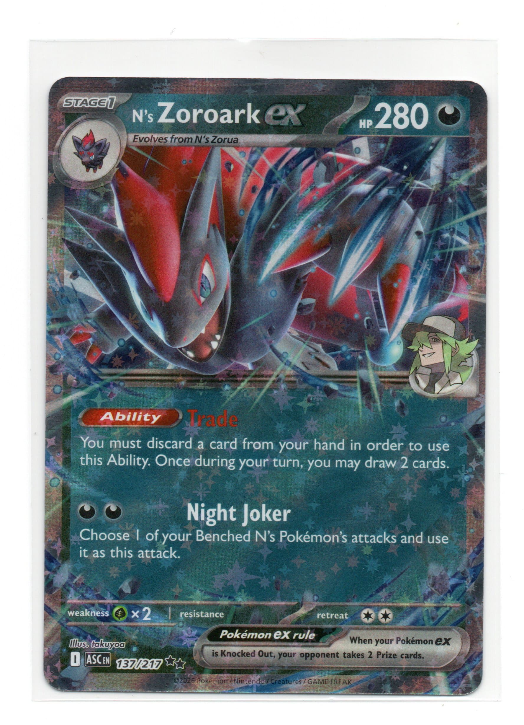 N´s ZOROARK EX - 137/217